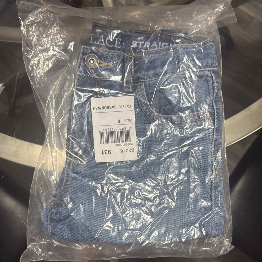 Men's Straight Fit Blue Jeans